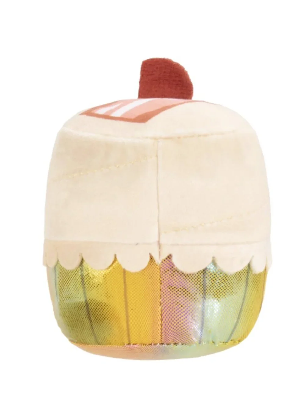 Squishmallows Chew Mees Deeku Latte & Lou-Lou Cupcake Squeaky Dog Toy 2-Pack